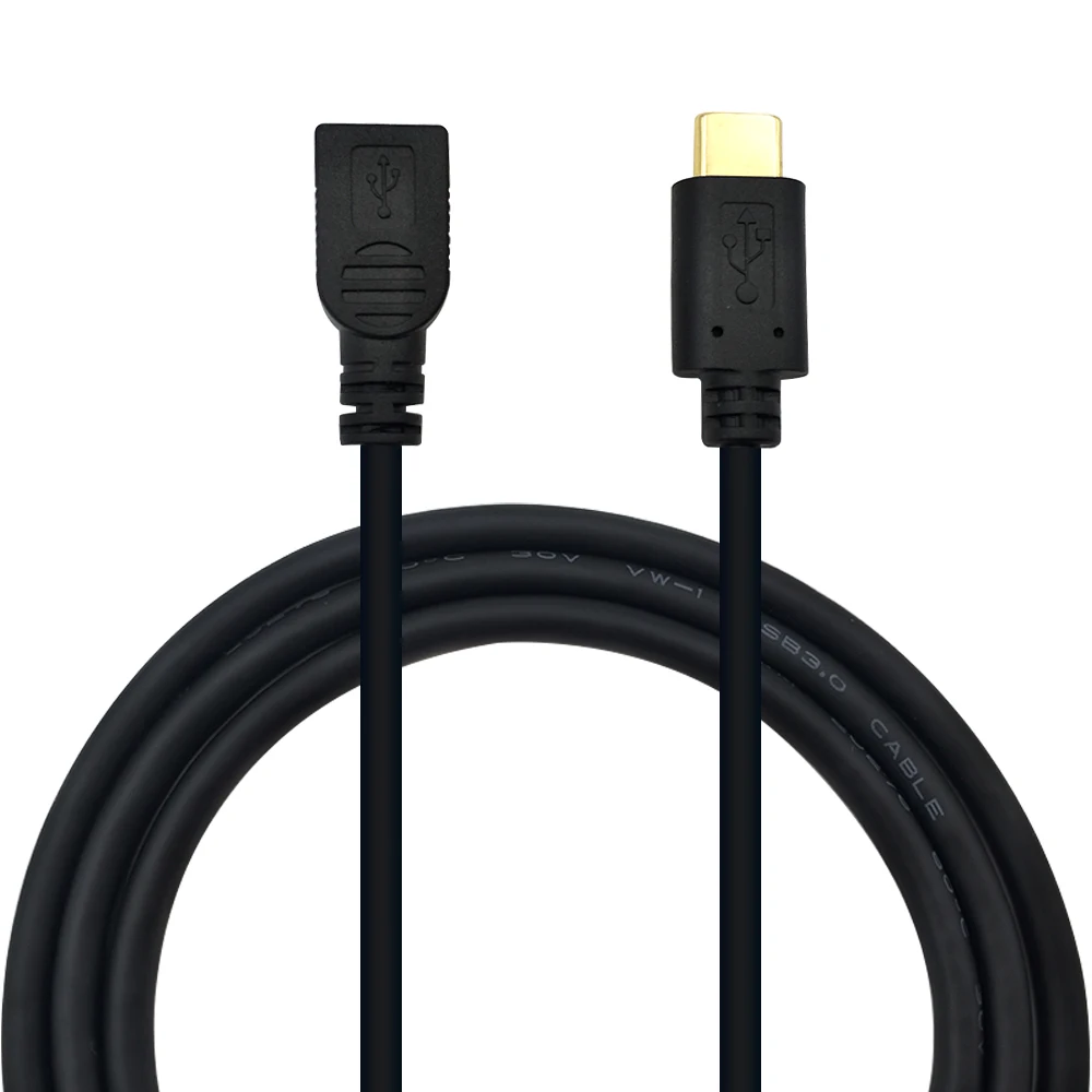 Danspeed Female-Male F/M USB 2 0 Mini-USB 3 1 type C кабель для передачи данных 5-контактный разъем Длина