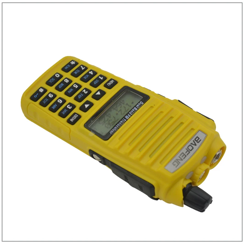 Портативный Baofeng радио UV-82 рация Цвет Желтый двухдиапазонный VHF/UHF Ham радио приемопередатчик Baofeng UV82 w/Бесплатные наушники