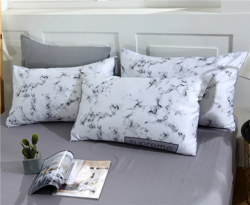 Удобные постельные принадлежности из промытого шелка AB набор постельного белья