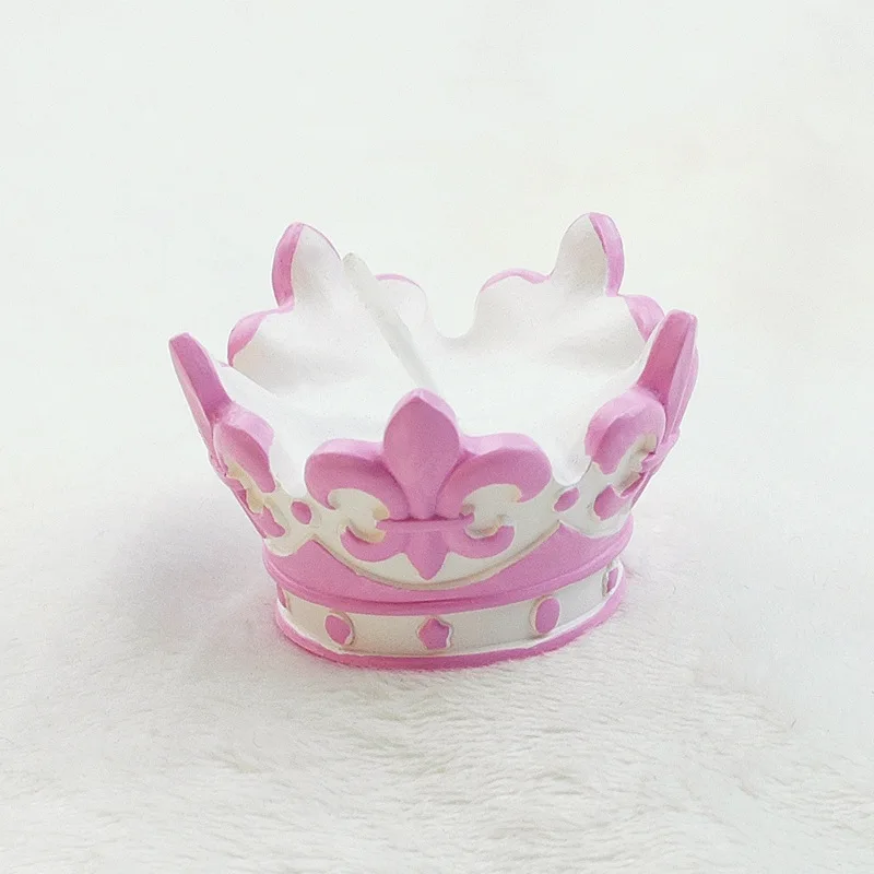 (Упаковка из 10 свечей) Детские бездымные свечи с короной для крещения вечерние