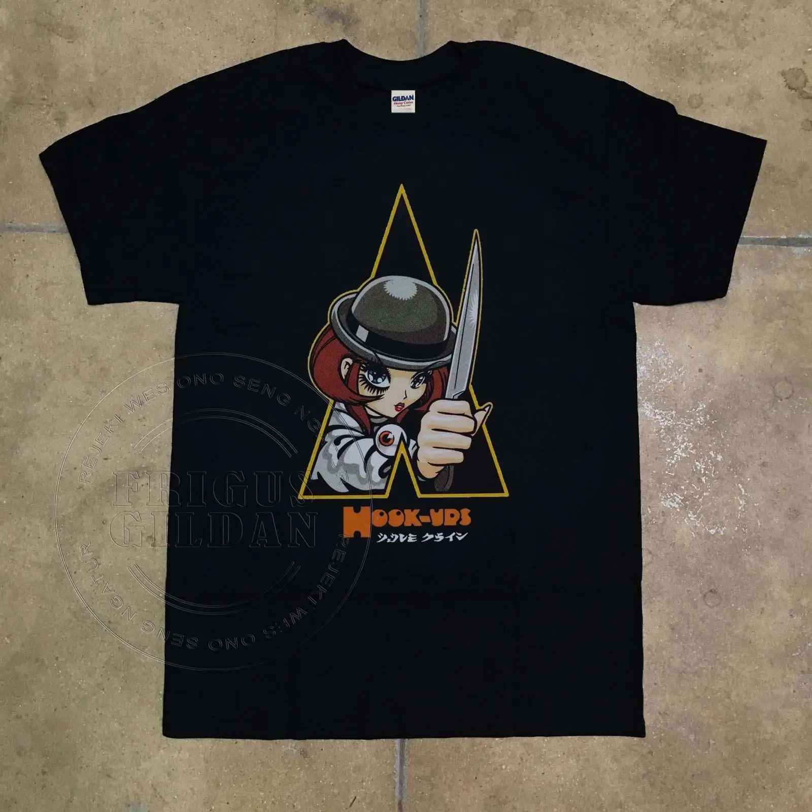 VTG 90's Hook UPS Assassin для девочек скейтборд аниме наклейка футболка с принтом Мужская