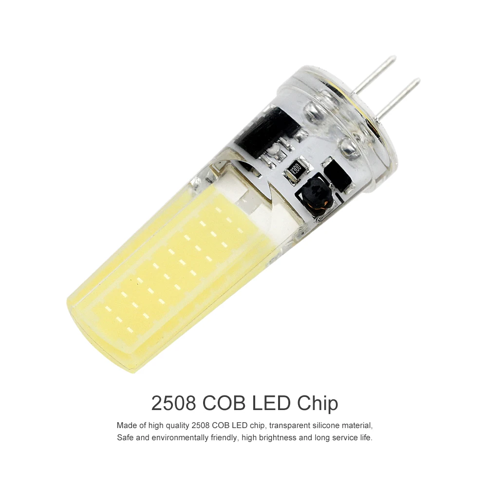 Светодиодный светильник G4 G9 E14 2 Вт 3 переменный/постоянный ток 12 В 220 COB SMD