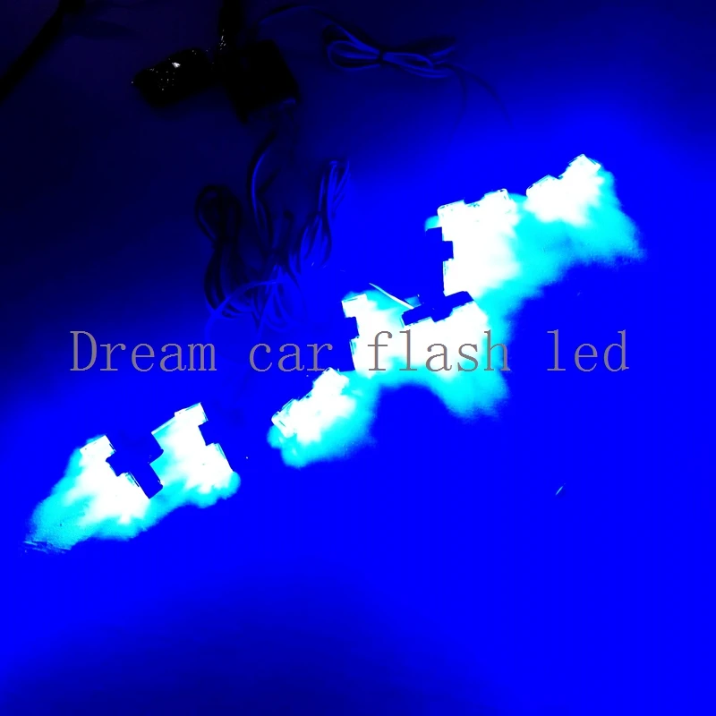 Новый беспроводной дистанционный пульт 8X2LEd 12V автомобиль Предупреждение