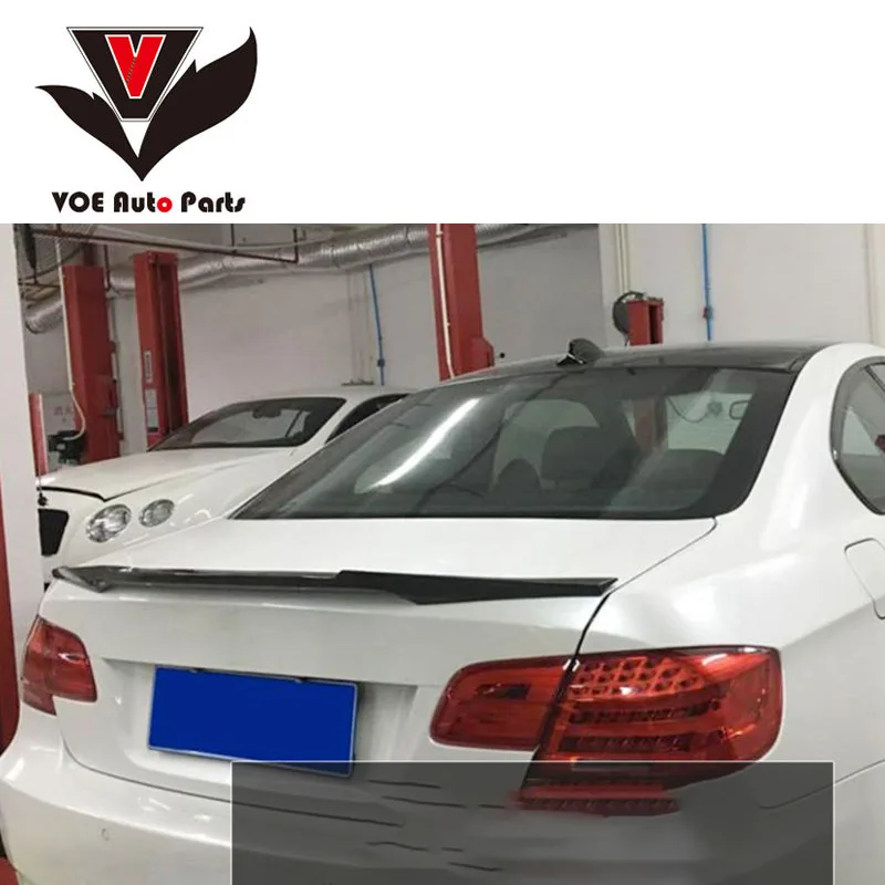 

E92 M4-Style Carbon Fiber Rear Wing Lip Spoiler for BMW E92 M3 2-Door 3 Series E92 Coupe 318i 320i 323i 2005-2013