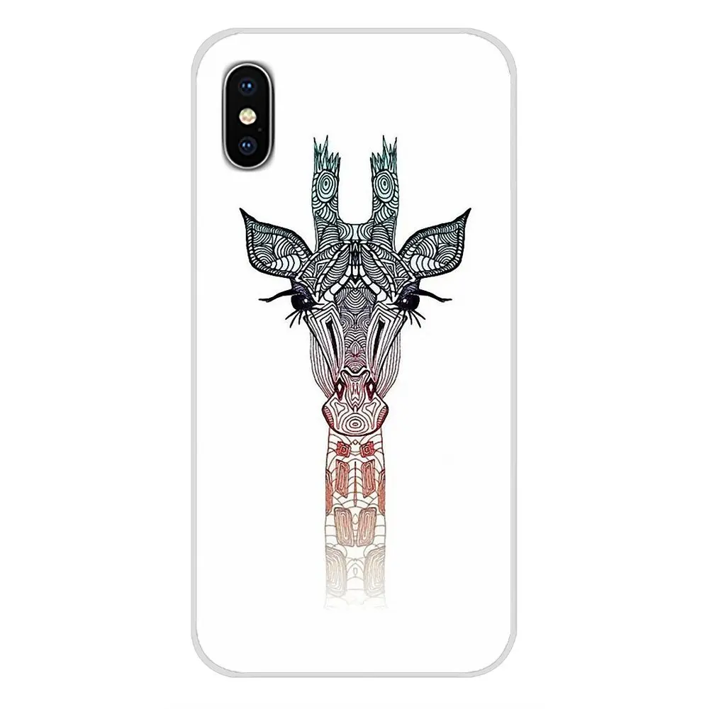 Аксессуары для телефона с жирафом чехлы Huawei G7 G8 P7 P8 P9 P10 P20 P30 Lite Mini Pro P Smart Plus 2017 2018