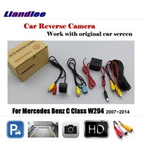 car reverse rearview camera for mercedes benz c class w204 20072014 original screen hd ccd backup parking camera