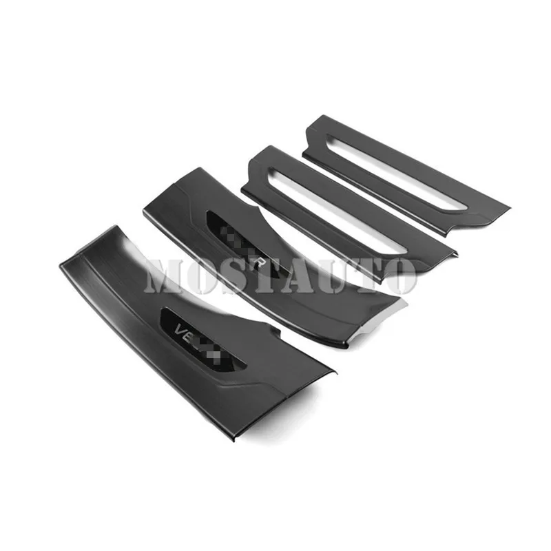 Для Land Rover Range Velar нержавеющая внутренняя Накладка на порог 2017 2019 4 шт