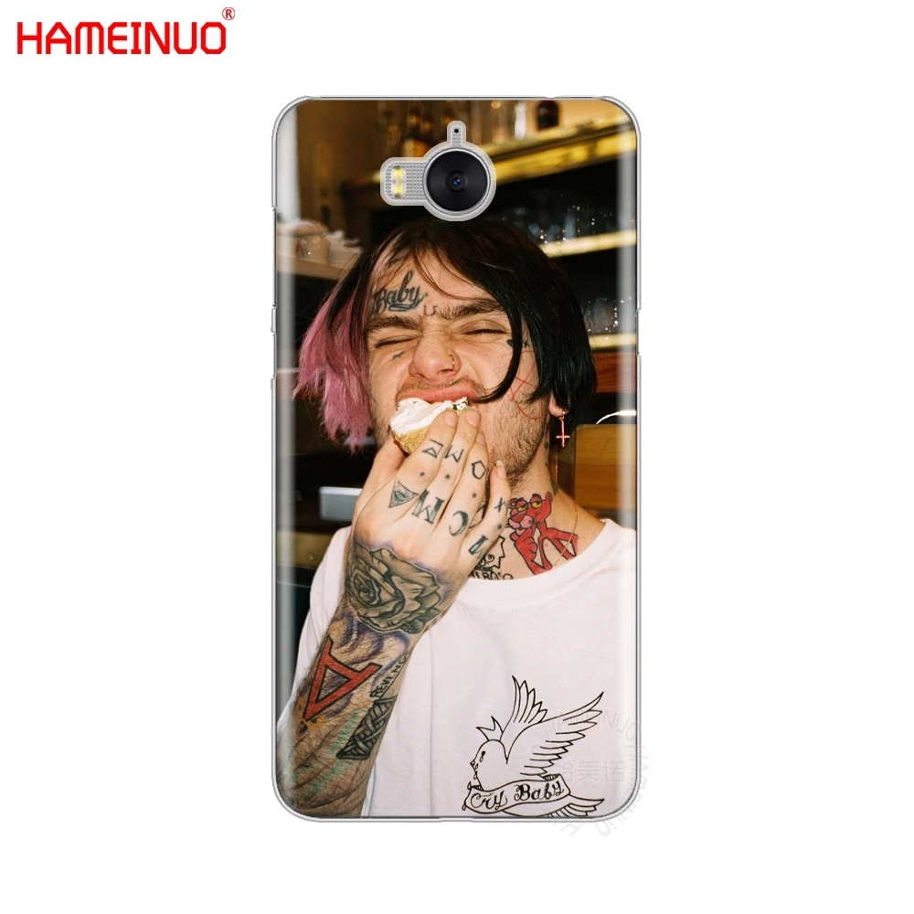 HAMEINUO lil peep чехол для сотового телефона huawei honor 3C 4X 4C 5C 5X 6 7 Y3 Y6 Y5 2 II Y560 Y7 2017|Бамперы| |