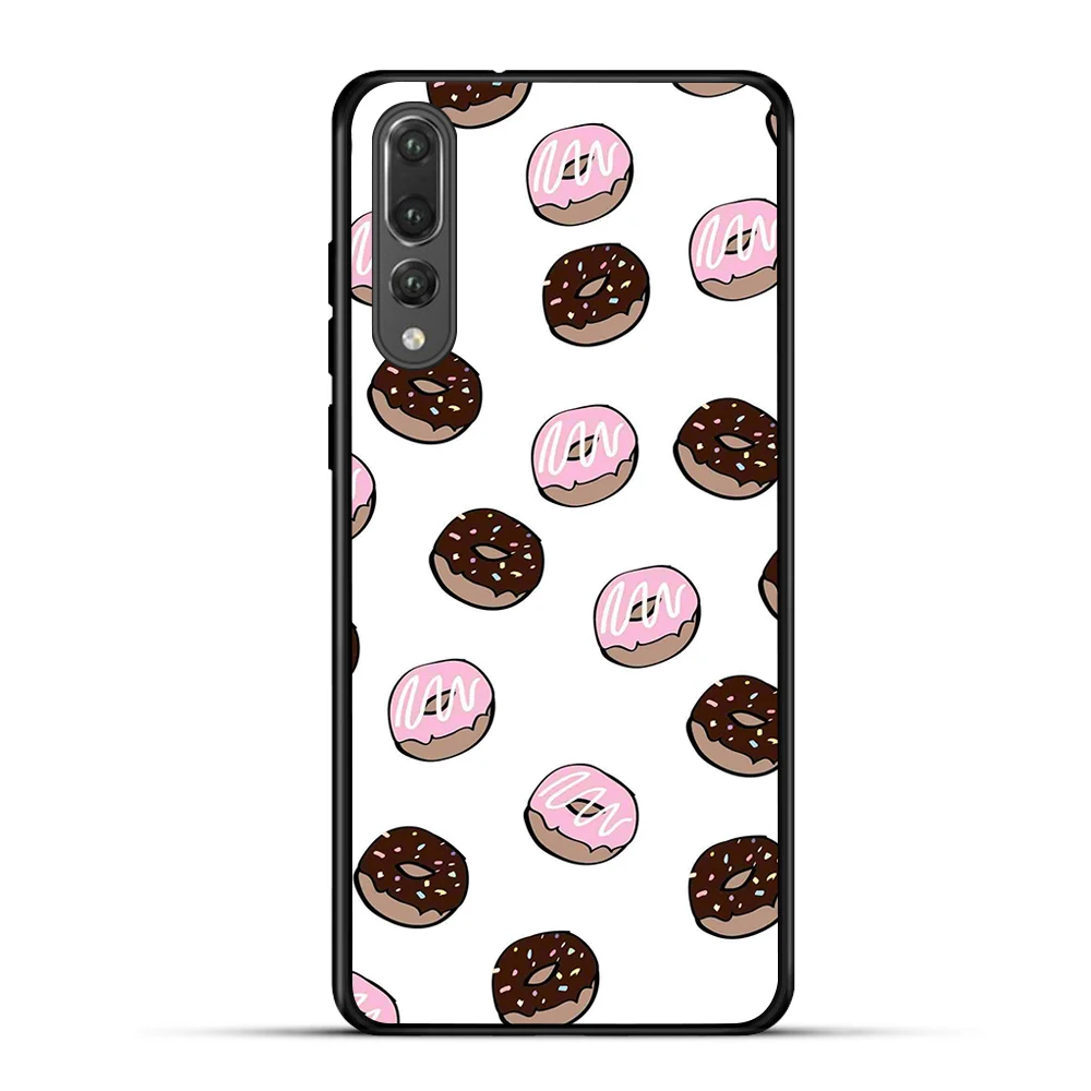 Черный мягкий роскошный задняя крышка из ТПУ для Huawei P10 lite чехол P8 P9 P20 Pro Mate 10 Lite 20 P