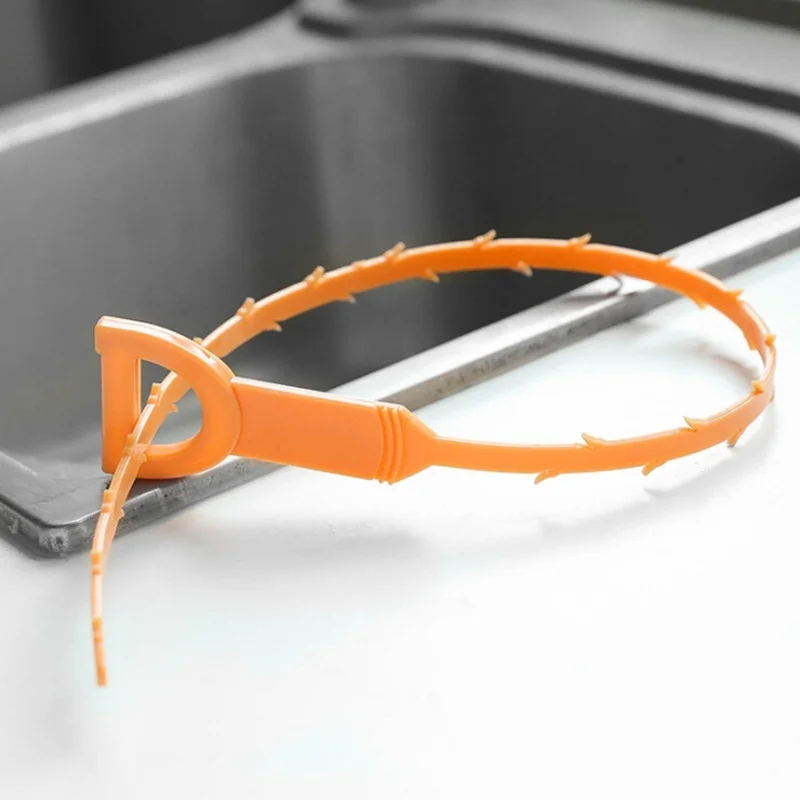 Сливной Змеиный очиститель сливного шнека для ловли волос сливный снаряд