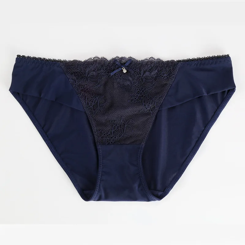 2017 удобная молоко шелковый стежка underwear женщины низкая талия романтический