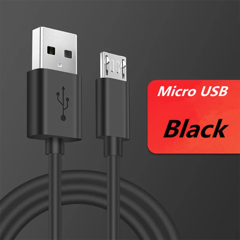 Micro USB кабель 2A Быстрая зарядка для передачи данных мобильного телефона Samsung S7 Xiaomi
