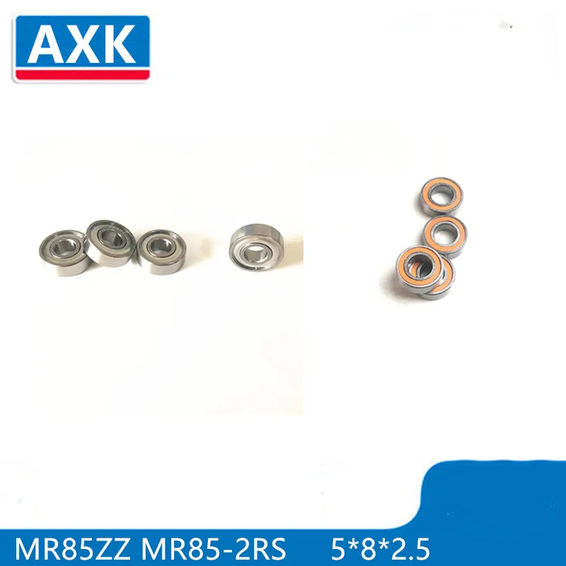 MR85ZZ подшипник ABEC 1 5*8*2 5 мм миниатюрный MR85 шаровой ZZ 2RS 675ZZ L 850ZZ 5|bearing bearing|bearing