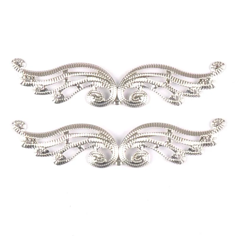10 шт. смешанные филигранные соединители для крыльев металлические изделия