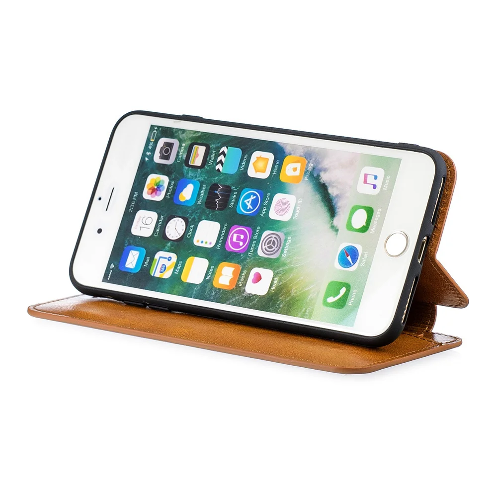 Качественный флип-кожаный чехол для iPhone 11 Pro XS Max XR X 8 7 6 6s Plus, Ретро Магнитный кошелек, держатель для карт, Обложка для книги, Coque Etui