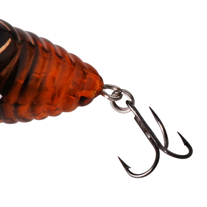 BASSKING рыба бионические насекомые Поппер рыболовные приманки 4 см 6 г имитация