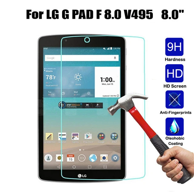 2.5D Закаленное Стекло 9H защитная пленка Взрывозащищенная для LG G pad f 8 0 V495 Tablet |