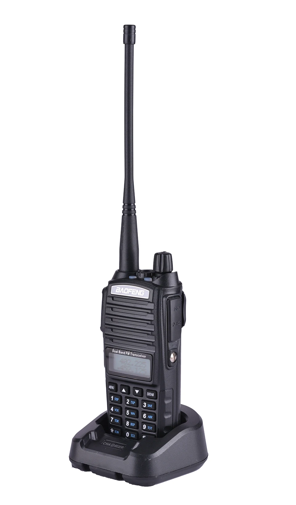 Baofeng UV-82 иди и болтай Walkie Talkie 8 Вт Dual PTT двухстороннее радио двухдиапазонный Портативный UV 82 трансивер UV82 Woki токи сертификатом от сертификационной радиостанций 50 км