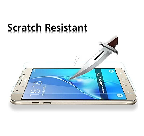 [2 упак.] 9H твердость Стекло на для Samsung Galaxy J7 закаленное Стекло SM-J710FN SM-J710F SM-J710H защитное стекло для самсунг галакси J7