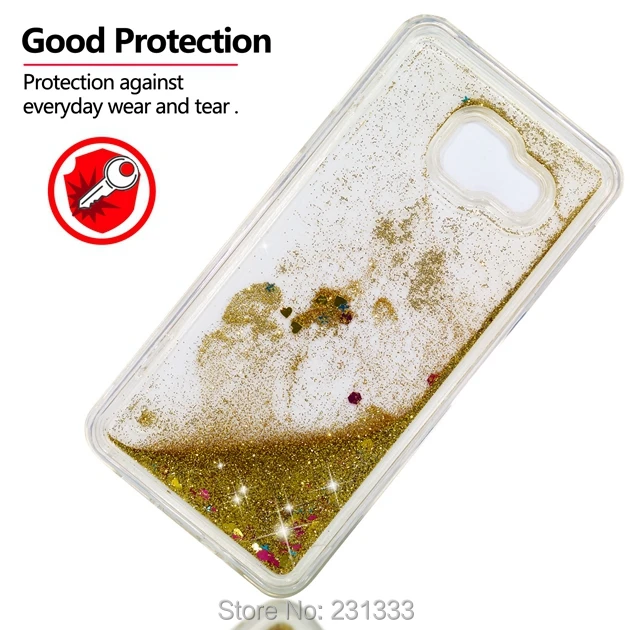 Мягкий чехол C ku из ТПУ с 3d блестками и жидким песком для Samsung Galaxy S5 A310 A510 Grand Prime G530