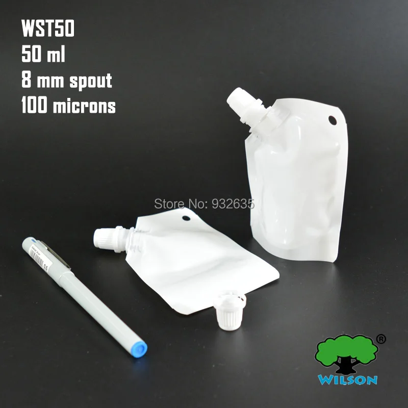 Белая сумка WST50 с носиком 20 шт. мешок для мытья соуса и соуса|bag tissue|bag philippinesbag business |