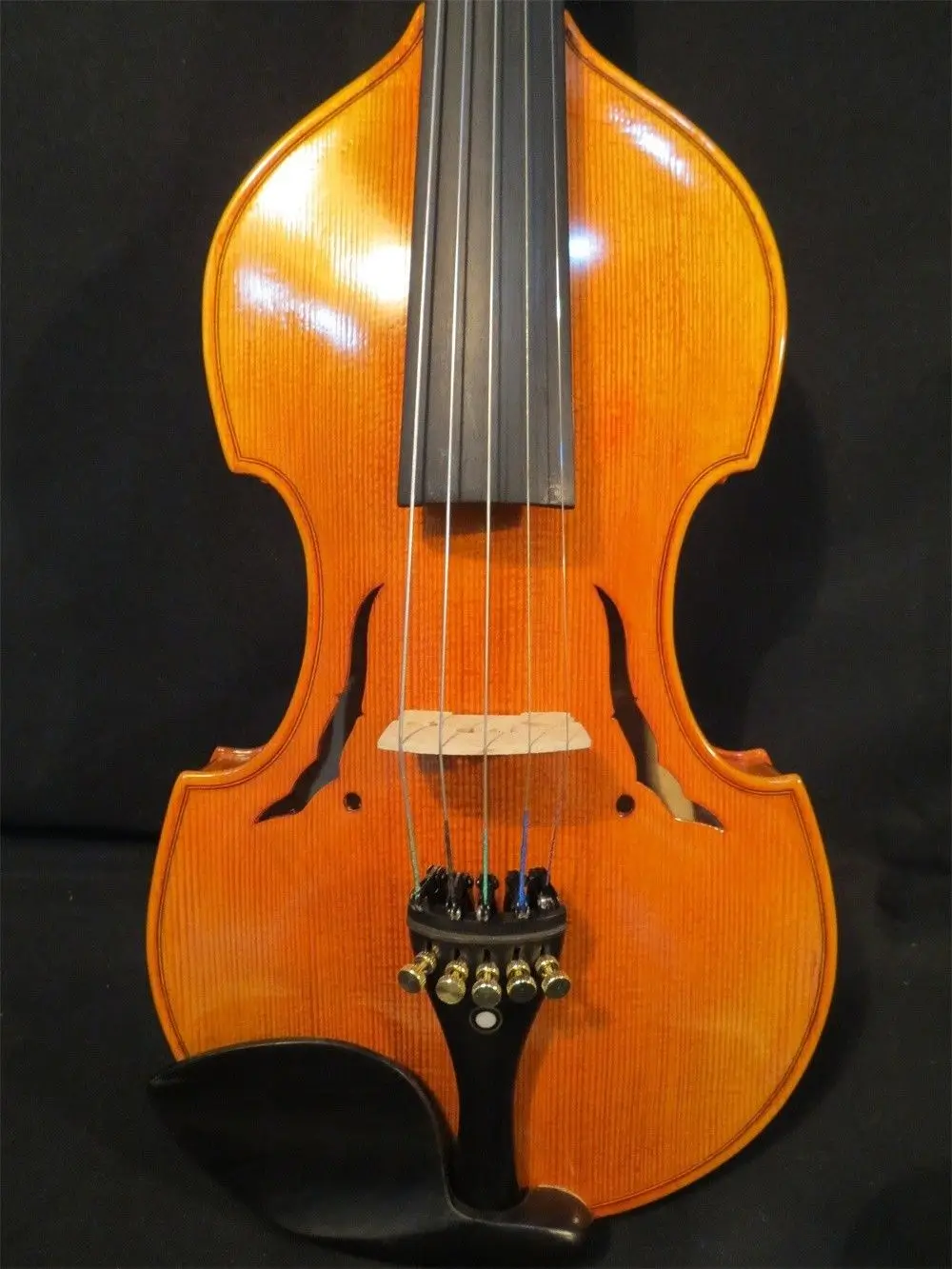 Baroque style SONG Brand Maestro inlayed maple leaf 5 strings violin 4/4 #9606 | Спорт и развлечения