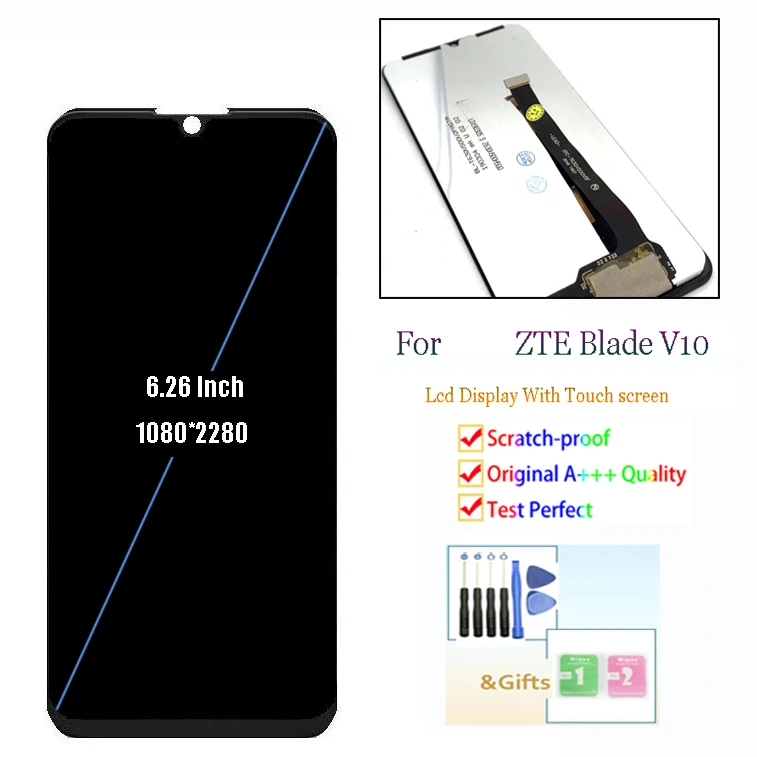 6,2" ЖК-дисплей для zte Blade V10 V 10/zte Blade V10 Vita с сенсорным экраном, оцифровка деталей в сборе, аксессуары