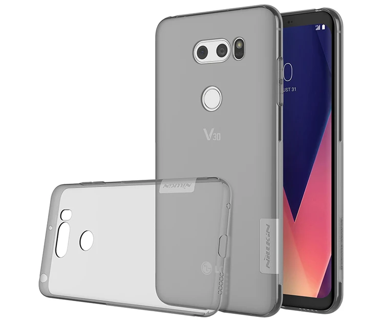Для LG V30 чехол NILLKIN Ультратонкий Прозрачный чехол из ТПУ для LG V30 прозрачный мягкий чехол из ТПУ+ розничная посылка