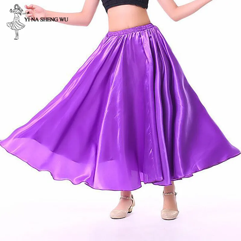 

kids belly dance costumes practice skirt big swing skirt children long dance skirt girls bellydance performance Gypsy dancewear