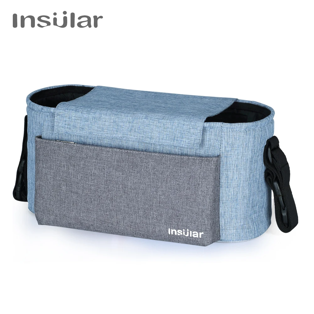 Insular Brand Portable 600D Nylon Baby Diaper Bag Messenger Mommy Travel Thermal Stroller Hanging Organizer Nappy | Мать и ребенок