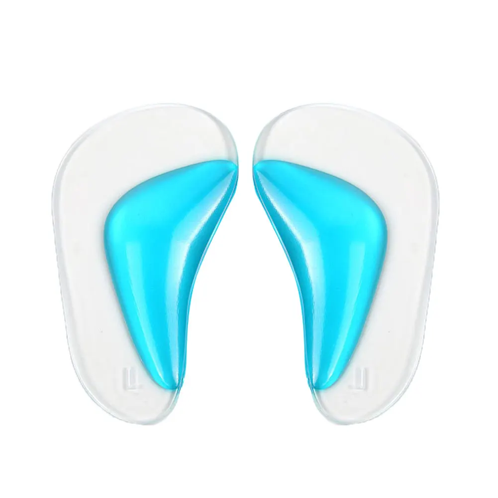 Лидер продаж 1 пара амортизирующие силиконовые ортопедические свода стопы