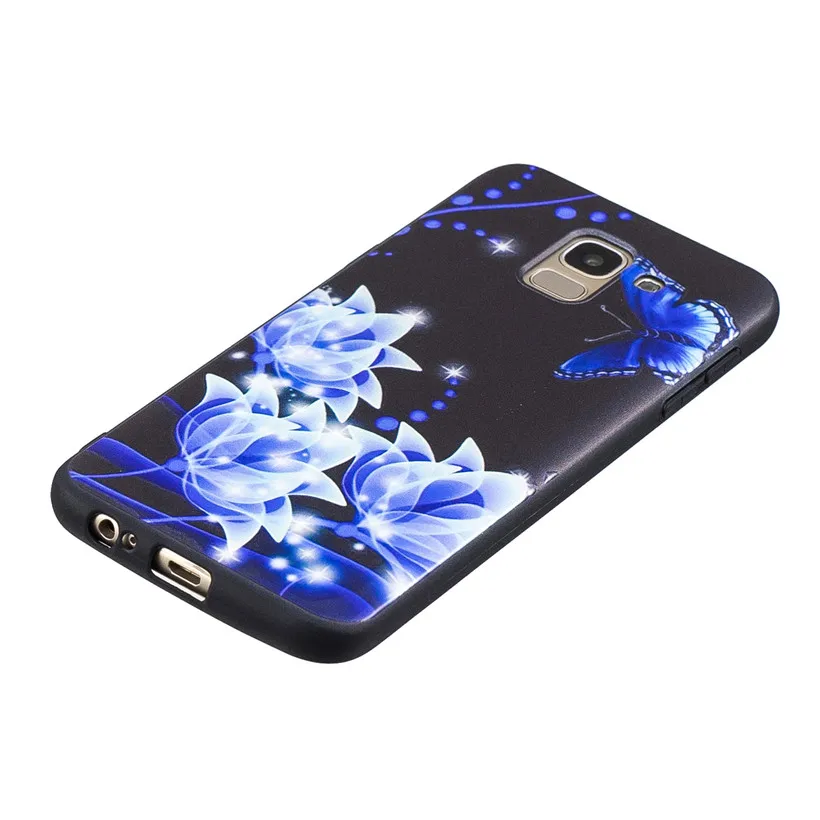 Чехол HEMASOLY для Samsung Galaxy J4 J6 J8 2018 чехол из мягкого ТПУ силиконовый Relif с