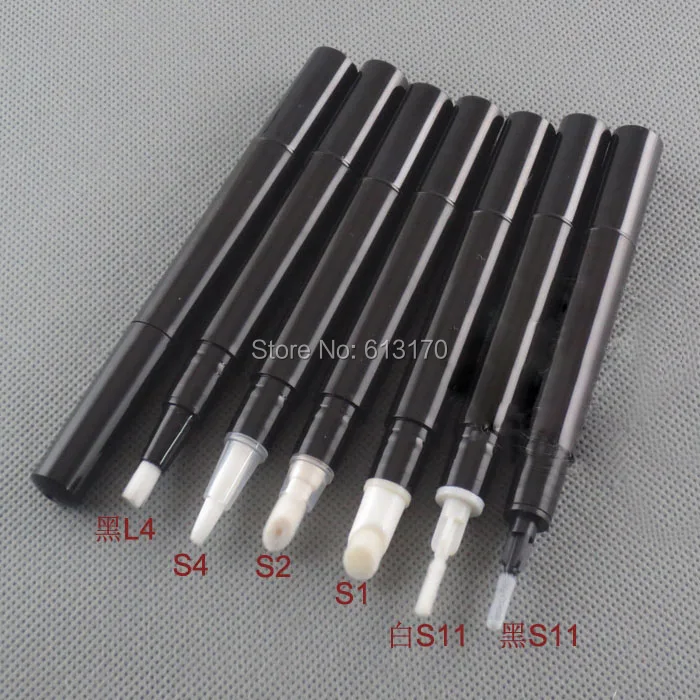 Новое поступление пустые блеск для губ пробки черный топ Сделай Сам анти акне