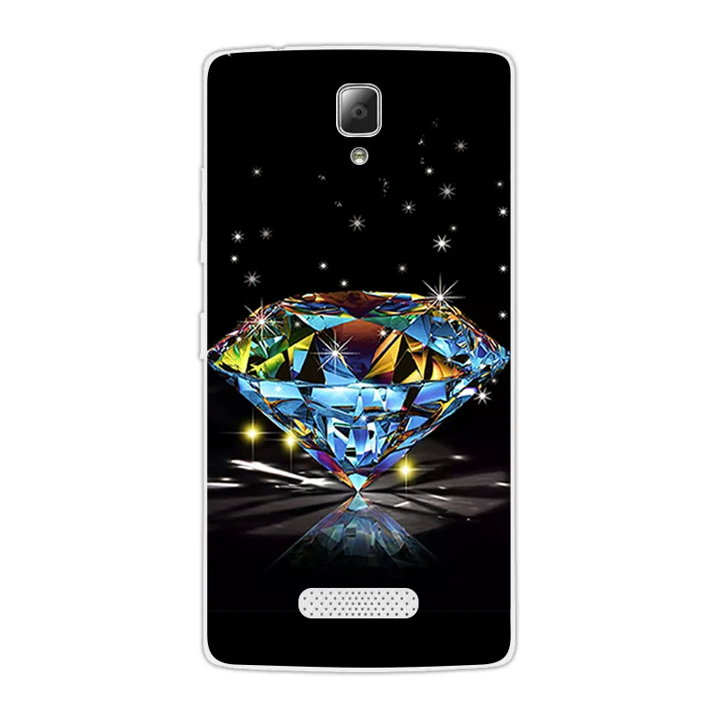 Задняя крышка Мягкий ТПУ чехол для Lenovo A2010 A 2010 Тигр Дизайн Тонкий силиконовый a /A