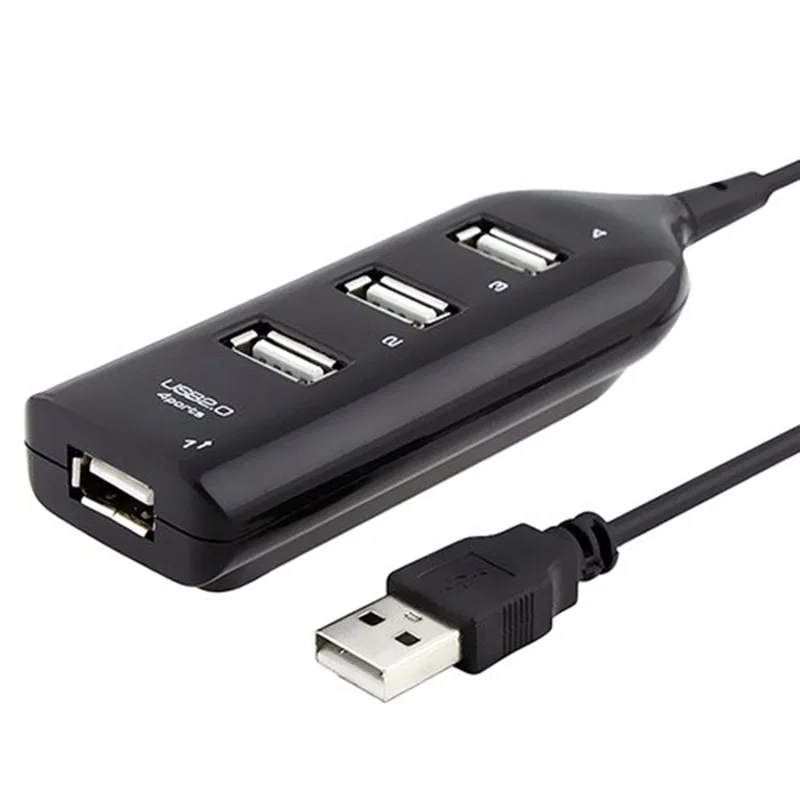 Хит продаж тонкий маленький мини 4 порта usb-адаптер для передачи редкий usb-хаб
