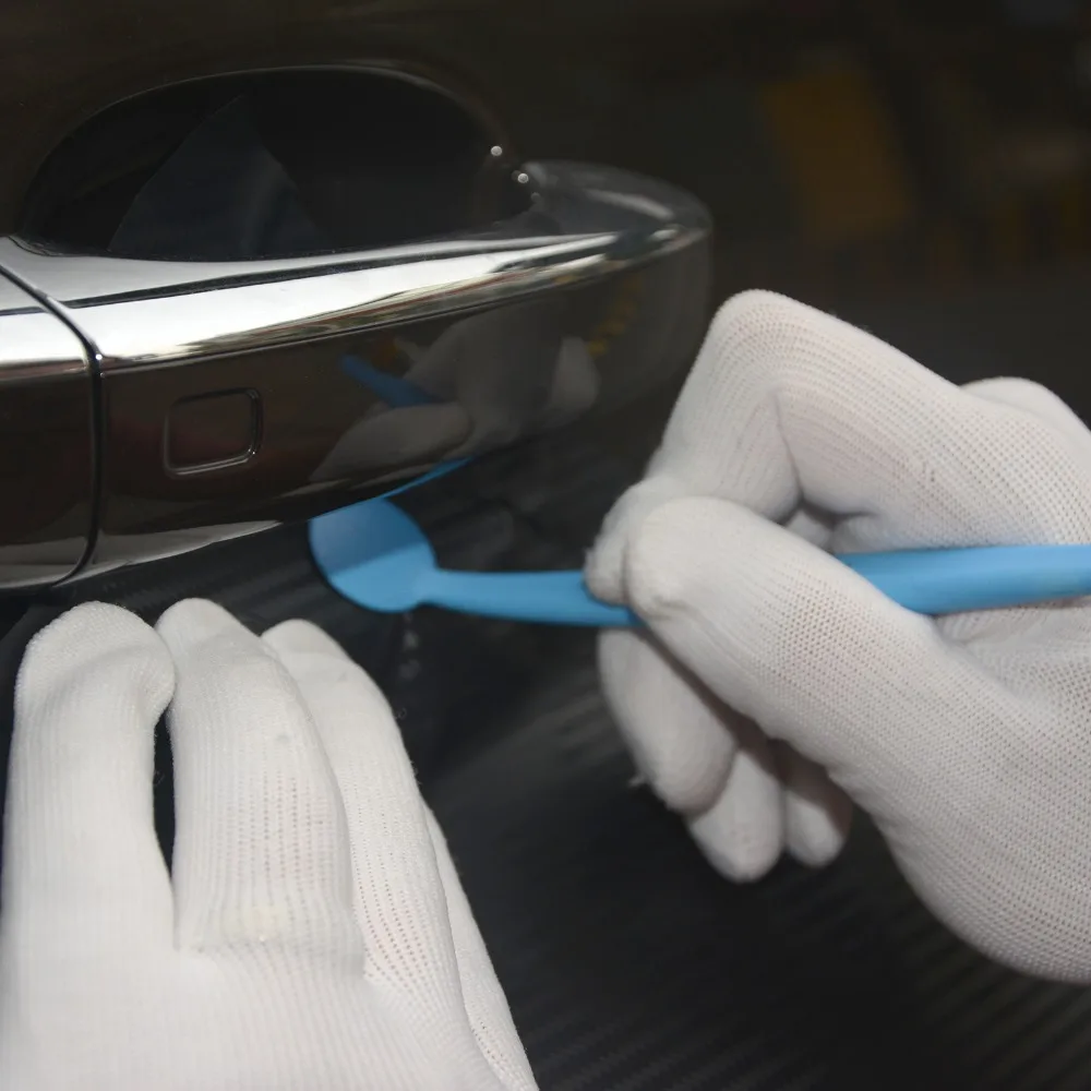 FOSHIO 3 шт. виниловая упаковка Магнитный фольгированный Ракель Набор Гибкая