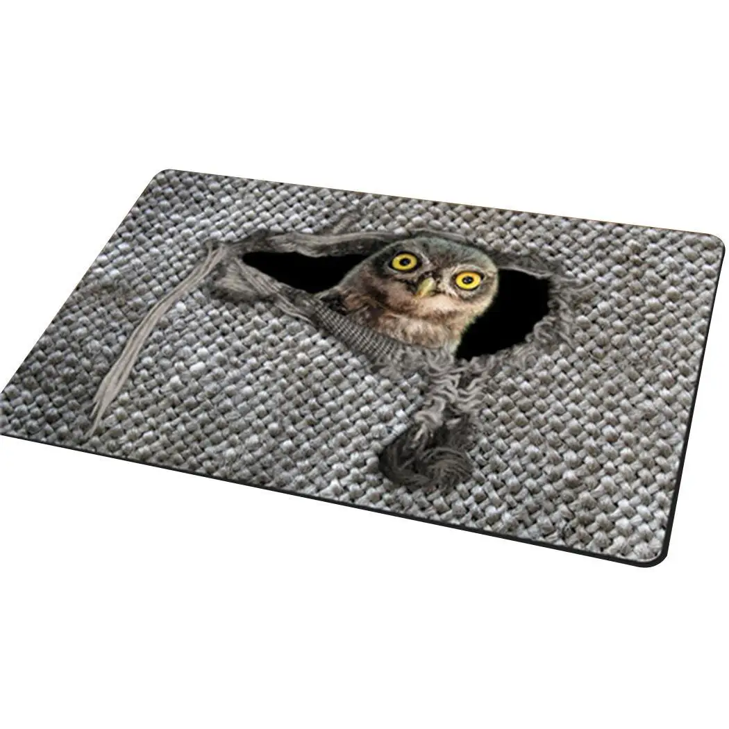 Милое животное Спальня Коридор Гостиная Коврик для дома Нескользящая подушка