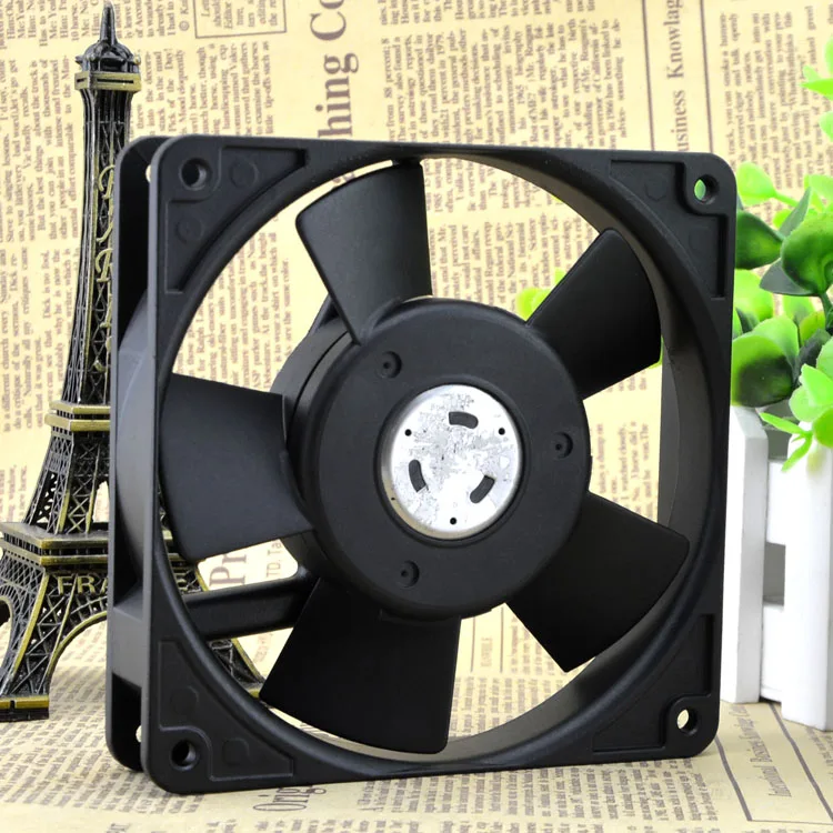 

Free Delivery. 12 cm TYP4958 12025 14/12 220 v w double ball bearing fan