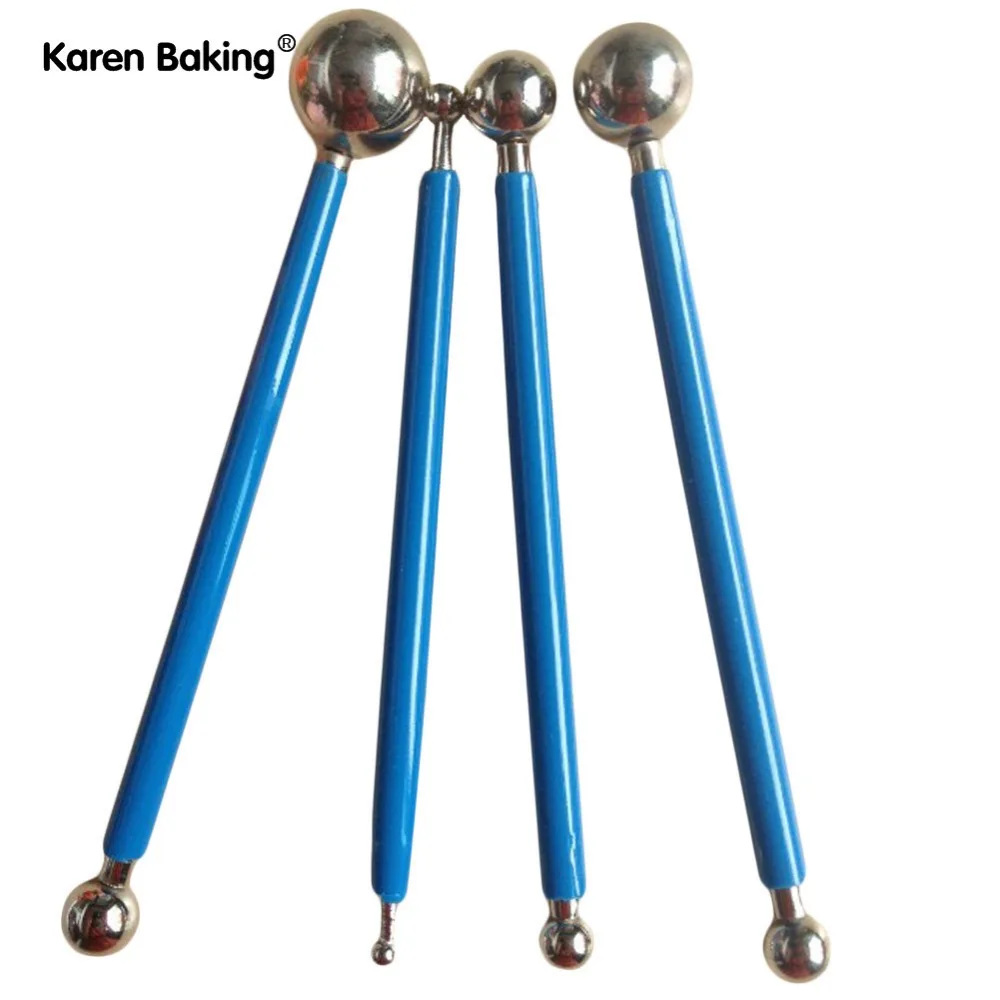 4 шт. инструменты для моделирования украшения тортов сахарное ремесло формочки
