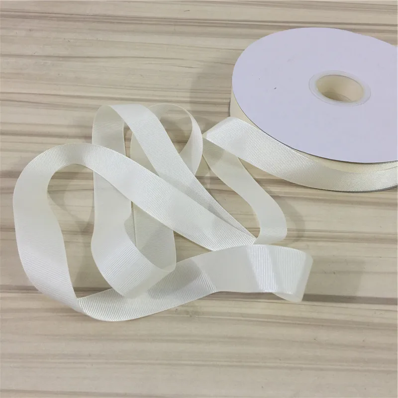 Лента-бант для рукоделия цвета слоновой кости ленты свадебного украшения 10 ярдов