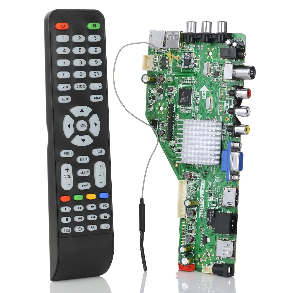 MSD338S tv 5 0 интеллектуальная беспроводная сетевая ТВ плата драйвера универсальная