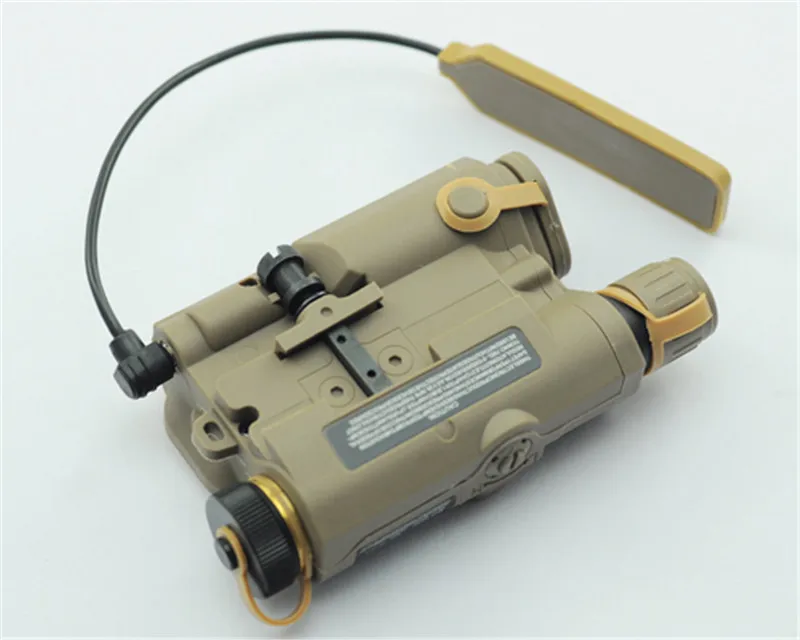 AN/PEQ-15 красный лазерный Белый светодиодный фонарик 270 люменов для стандартного 20 мм рельса ночного видения Охотничья винтовка батарейный чехол