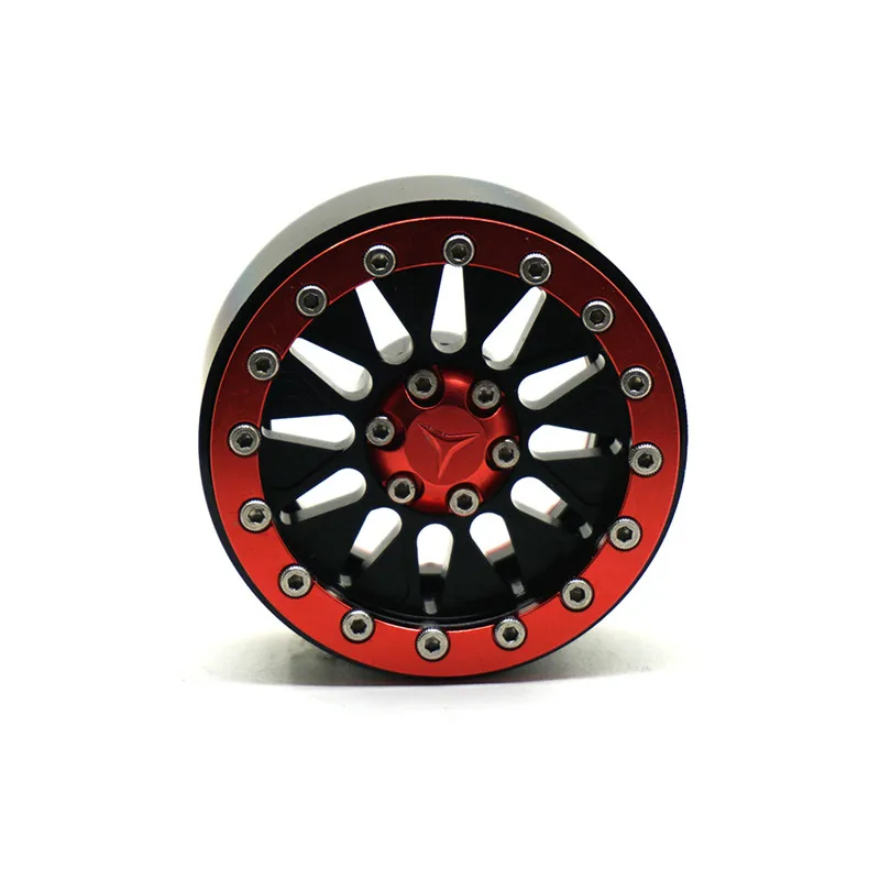 Колеса из металлического сплава 1 9 дюйма Beadlock Колесные диски для 1/10 RC Crawler SCX10 90022
