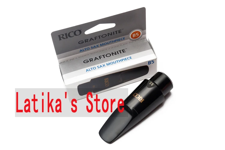 Бесплатная доставка настоящий Американский RICO Royal Graftonite Alto Eb Sax мундштук B3/B5