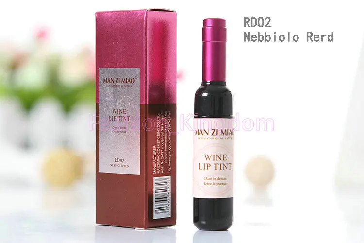 Korean Brand Cosmetics Makeup Red Wine Matte Lip Tint Gloss Waterproof Liquid Lipstick Set Batom 6 Colors 7g Free shipping | Красота и