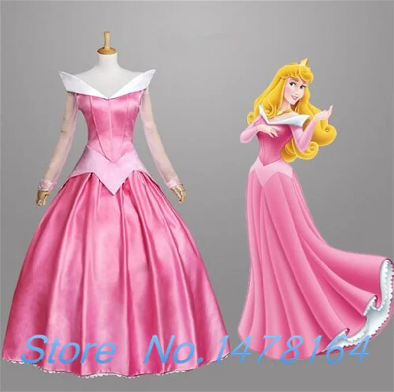 Новинка платье принцессы Спящей красавицы Авроры женский милый костюм на