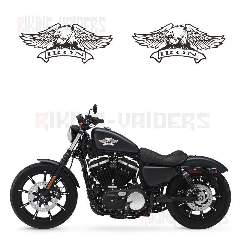 Наклейки с логотипом орла на заказ наклейки топливный бак виниловые для Harley Sportster