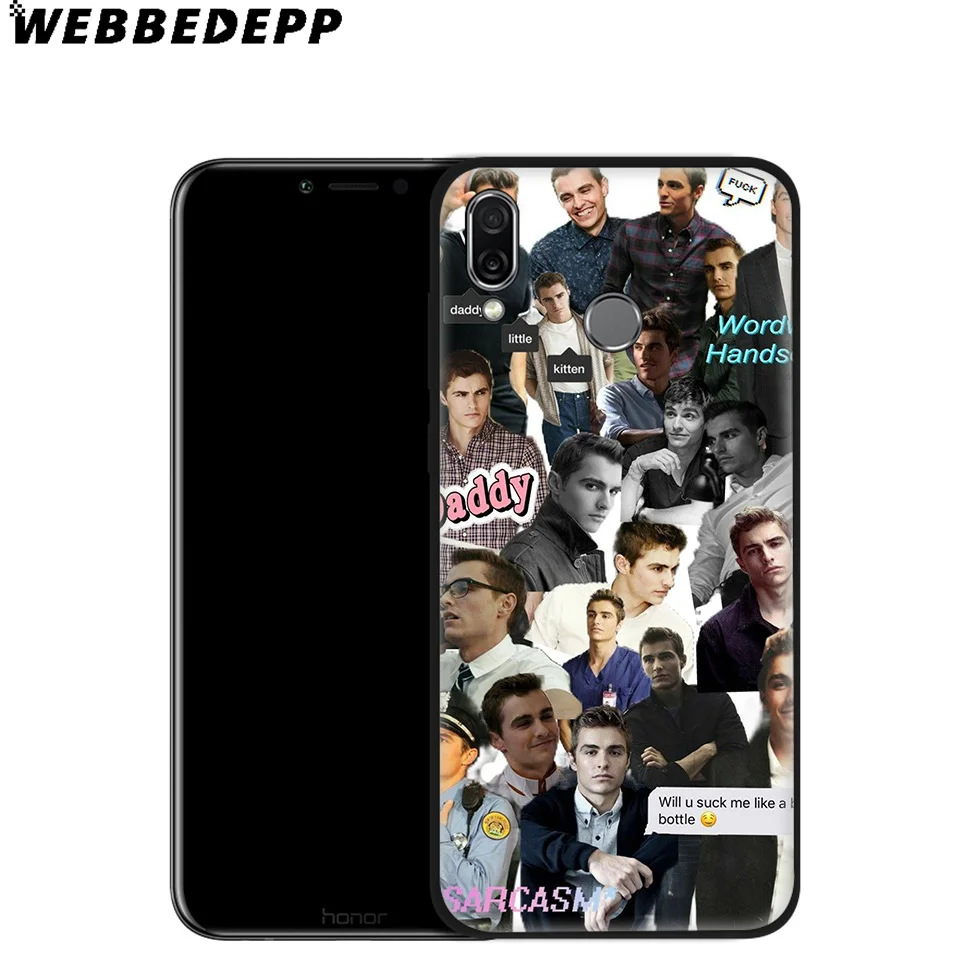 Мягкий чехол WEBBEDEPP Dave Franco для Huawei P8 P9 P10 P20 P30 Lite Pro P Smart Z Plus 2019 Y6 Prime 2018 2017 Mini |