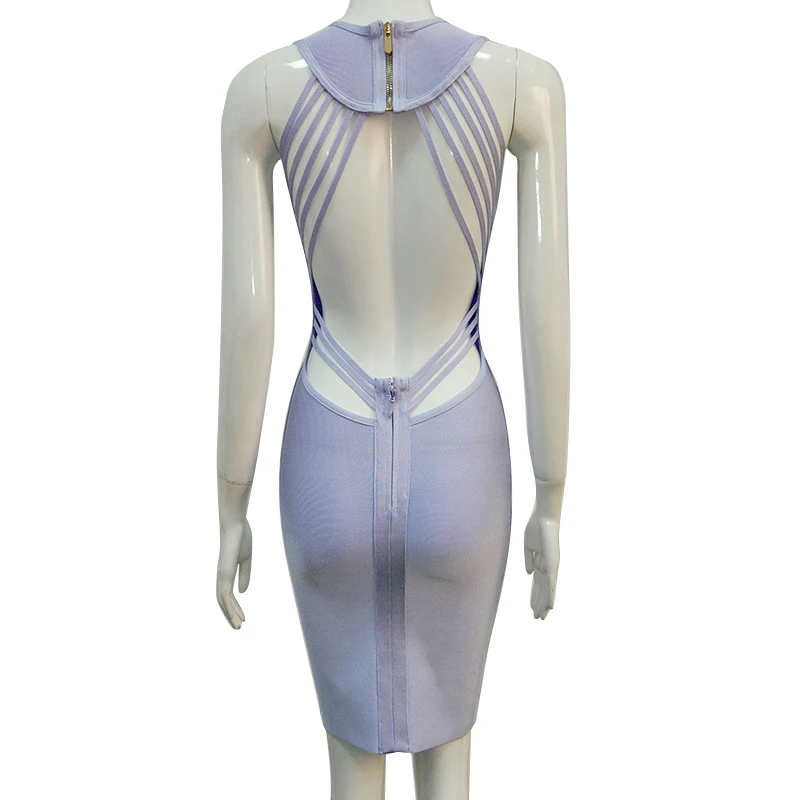 Хит продаж летнее стильное сексуальное платье небесно голубого цвета с открытой