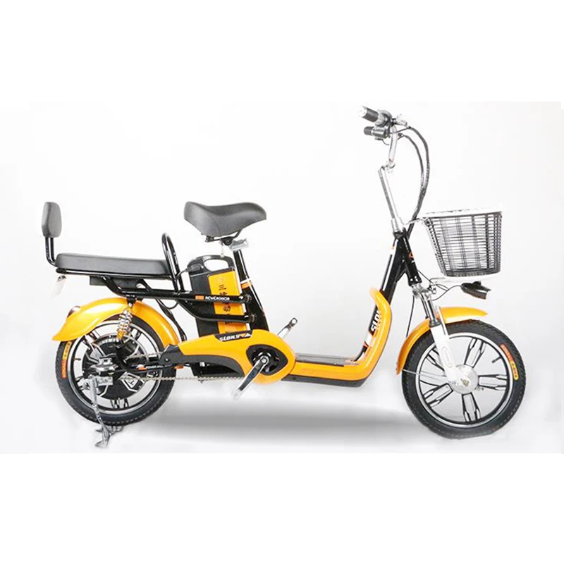 Новый компактный 48В Электрический велосипед для женщин и взрослых два человека